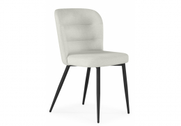 Стул на металлокаркасе Kilian light beige / black (50x54x80)